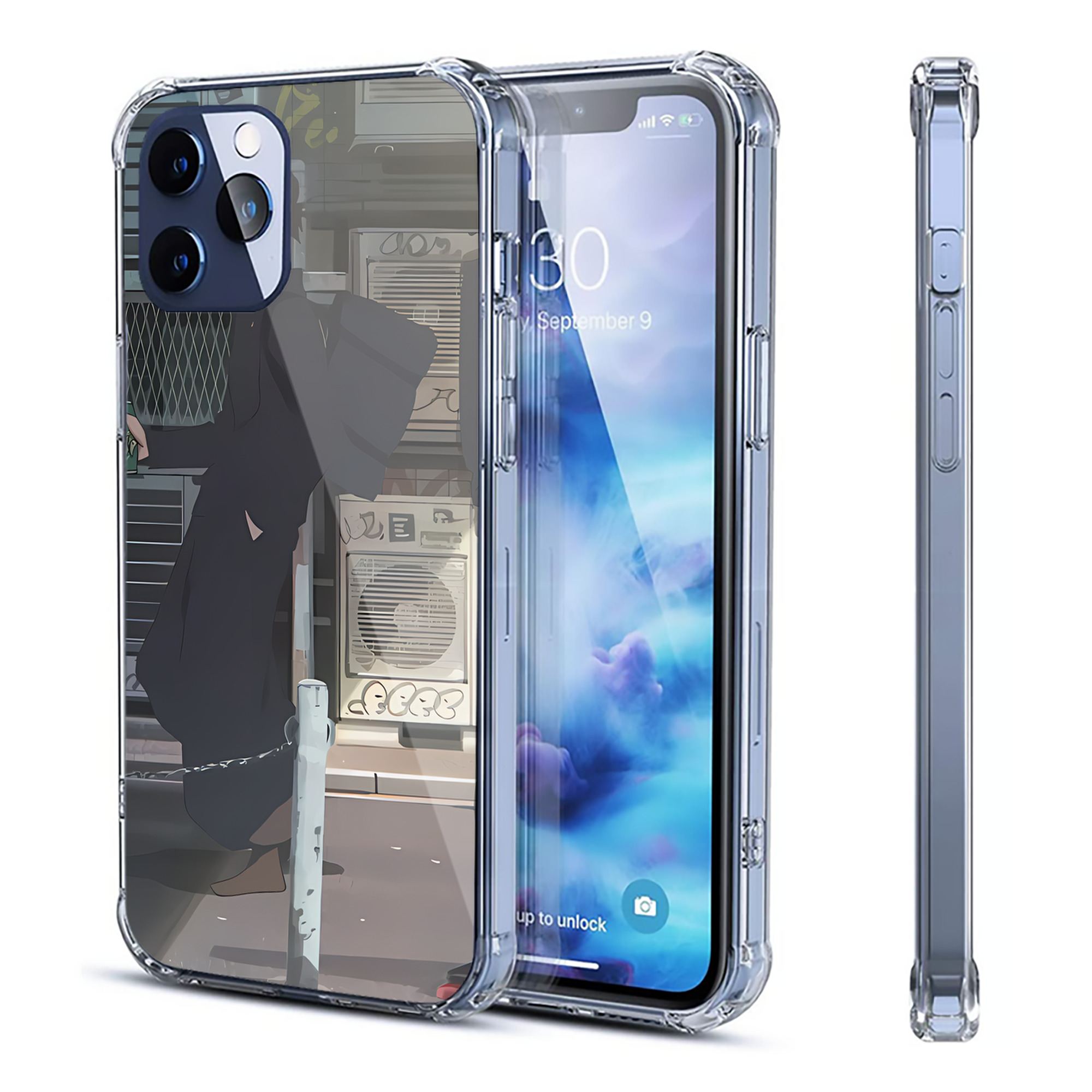 （画像用） SPY×FAMILY间谍家家酒 【iPhone 12シリーズ対応】透明スマホケース（クリアソフトケース）